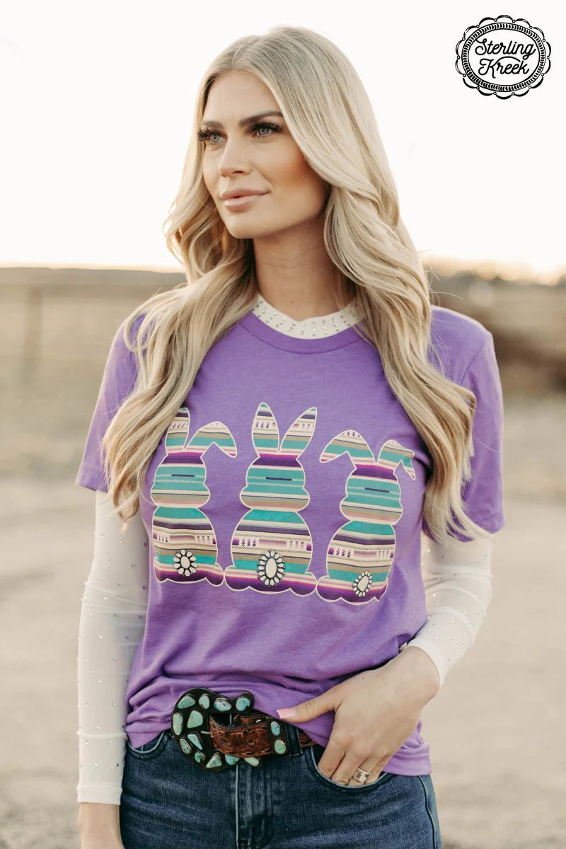 Serape Bunny Tee* | pataconquindiano