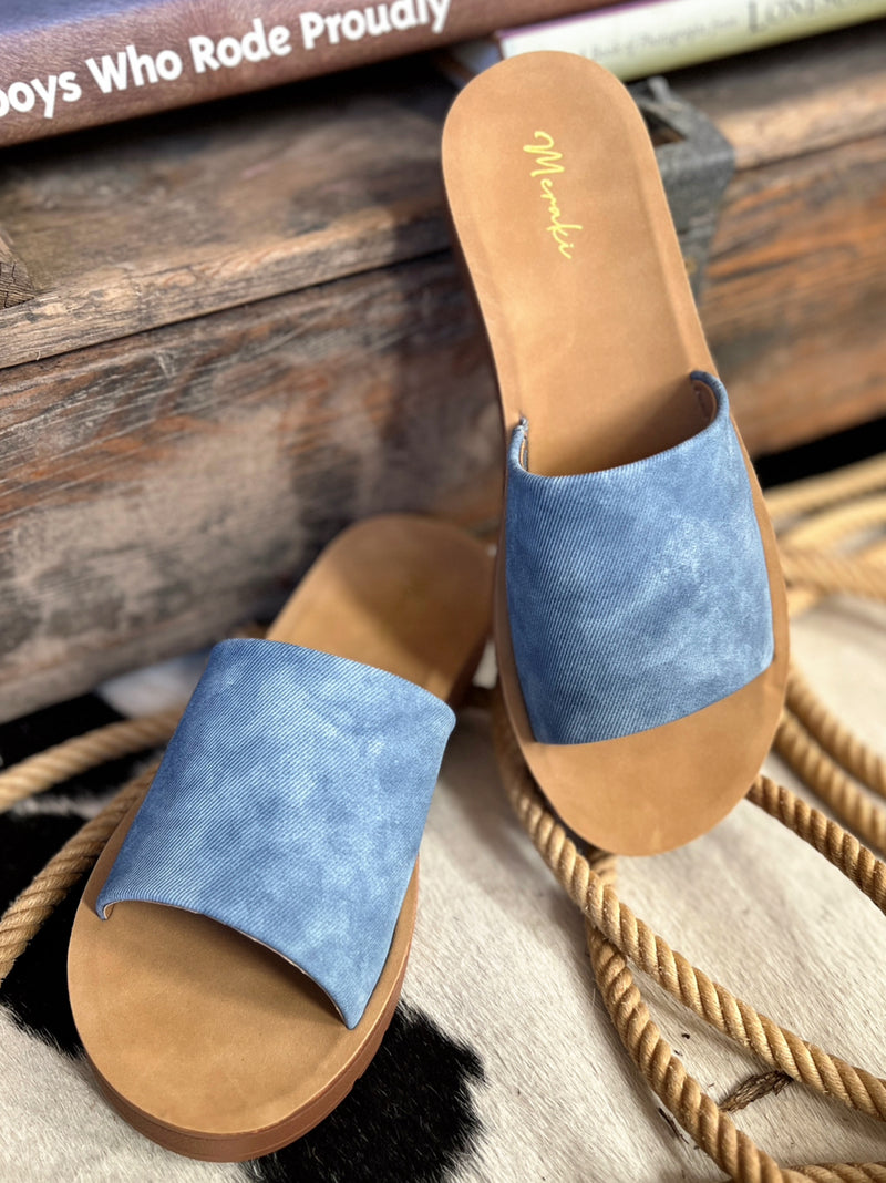 Vera Denim Slides* | pataconquindiano