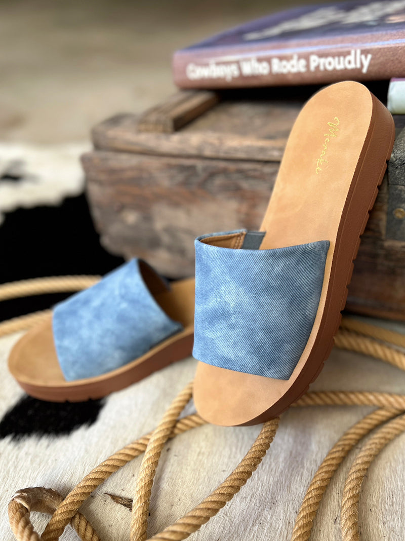 Vera Denim Slides* | pataconquindiano