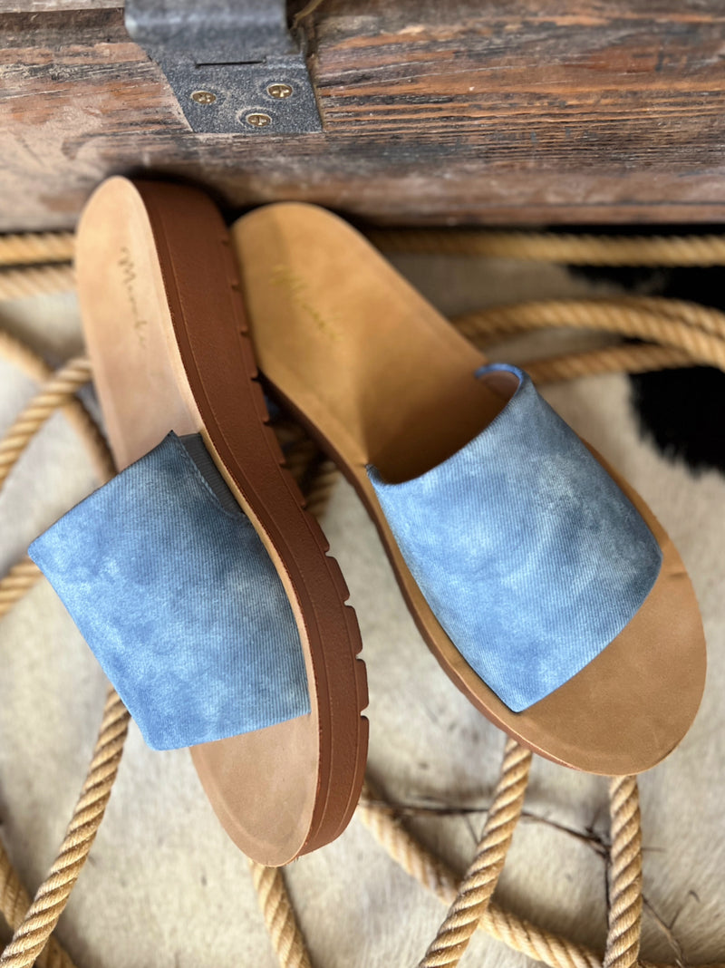 Vera Denim Slides* | pataconquindiano