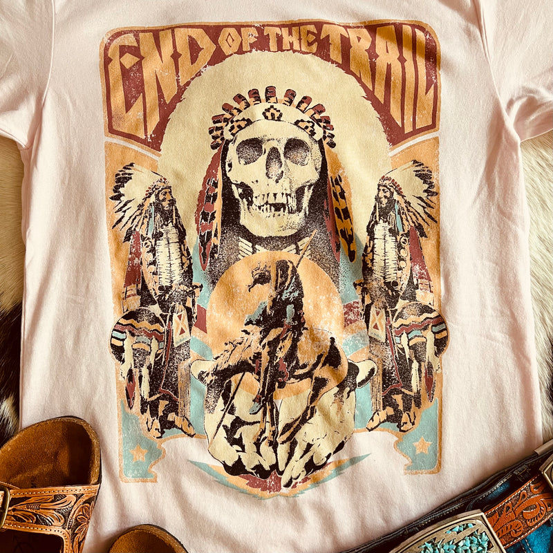 Hand Drawn End Of The Trail Tee | pataconquindiano